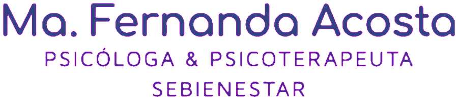 SeBienestar · Psic. María Fernanda Acosta
